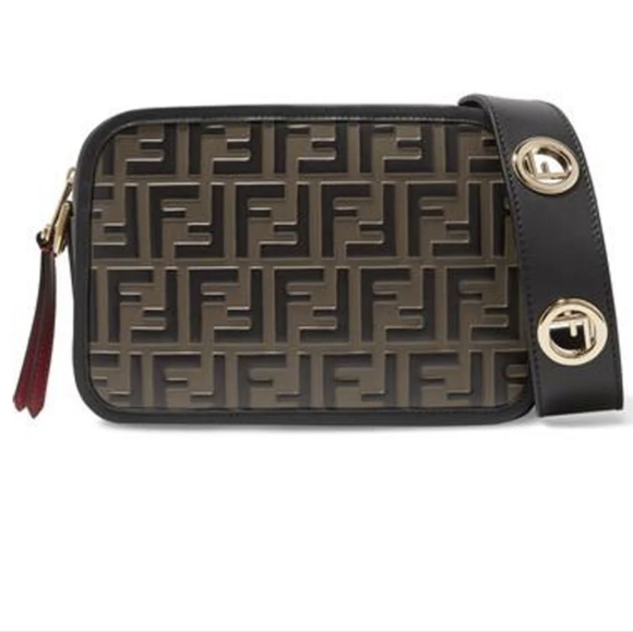 Fendi Embossed FF Camera Bag - Picture 2 of 9